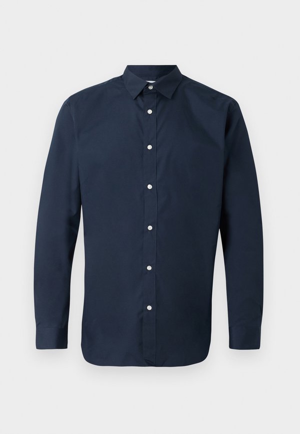 Jack & Jones JJJOE SHIRT LS PLAIN - Shirt - navy