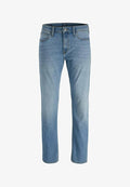 Jack & Jones Tapered fit JREBADAM JJCRAFT AT 330 NOOS - Straight leg jeans - denim blue