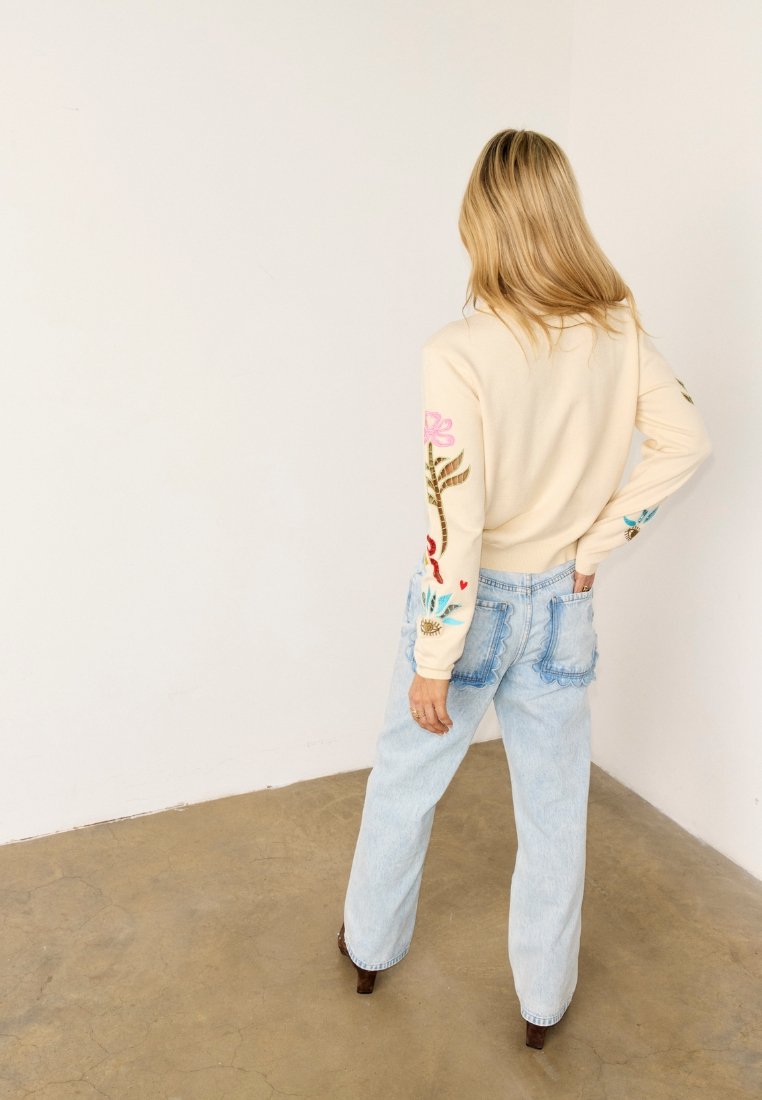 Never Fully Dressed CUTWORK HOLLIE CARDIGAN