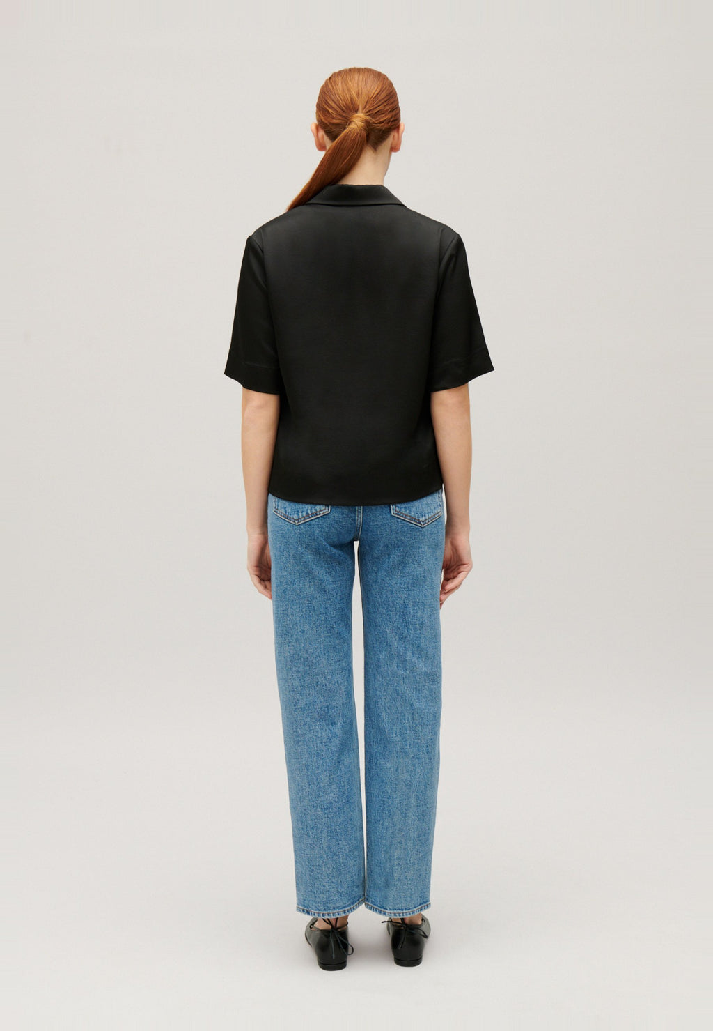 Claudie Pierlot CHEMISE FLUIDE MANCHES COURTES