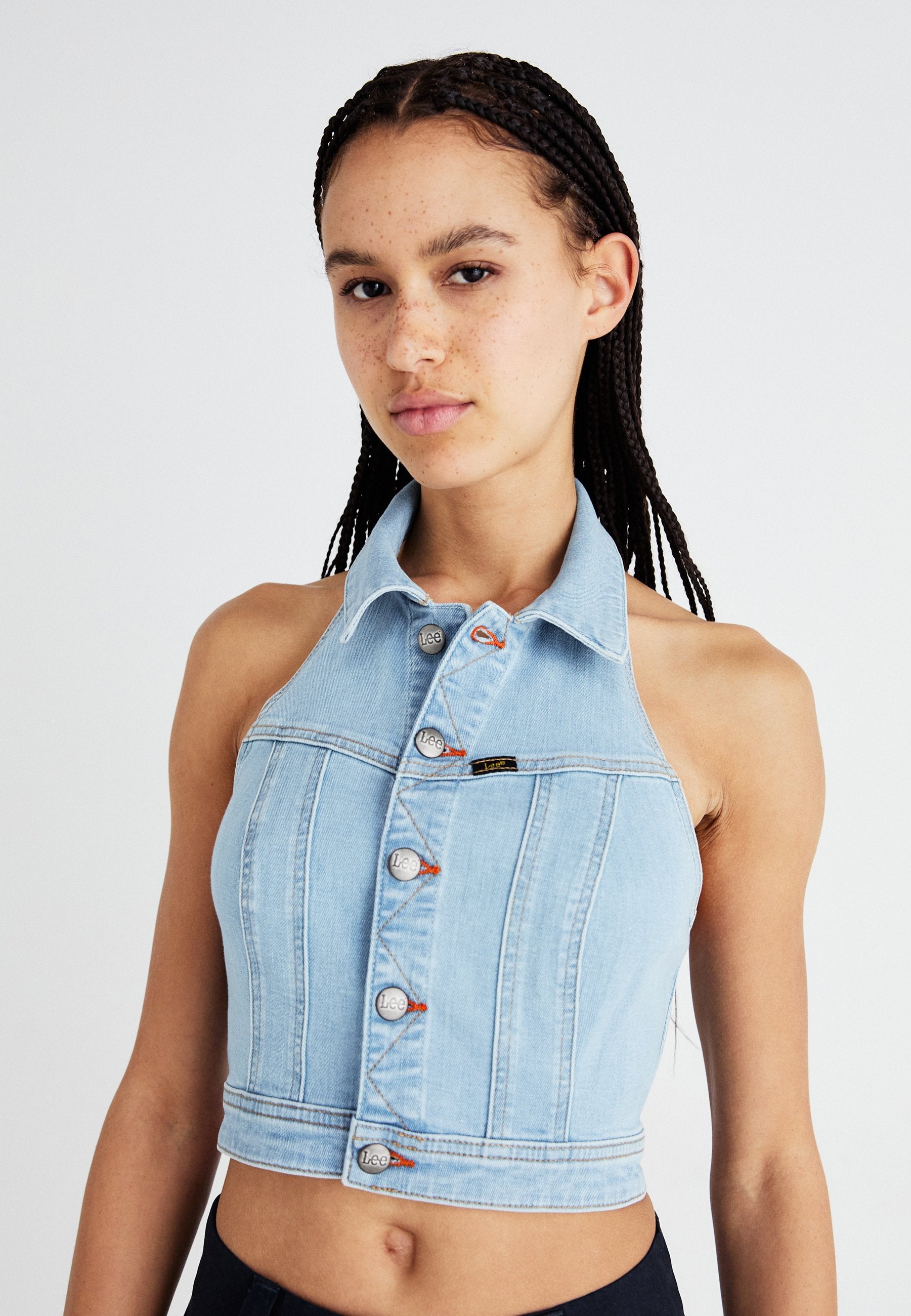 Lee DOUBLE SEAMED HALTER