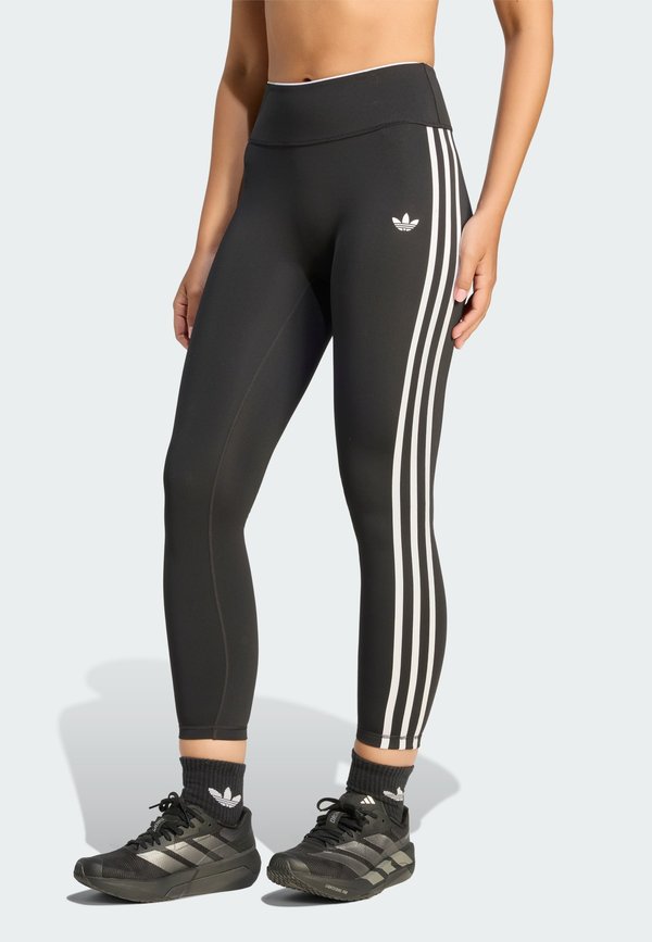 adidas Performance ADIDAS ORIGINALS SPORT SUPERSTAR 7/8 LEGGINGS - Leggings - black