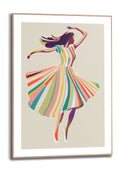 Orange Wallz DANCING WOMAN