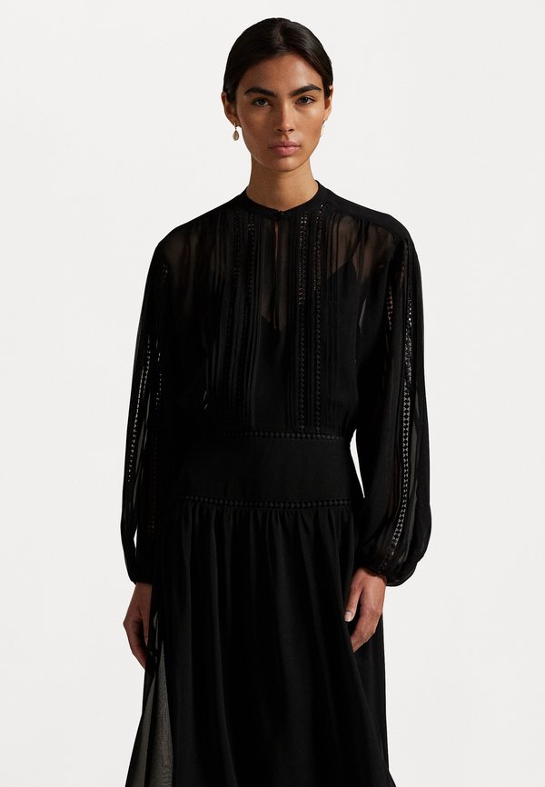 Polo Ralph Lauren LACE-TRIM GEORGETTE DRESS