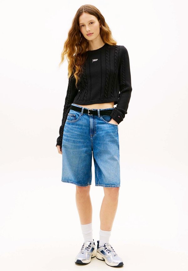 Tommy Jeans TJW CABLE SCRIPT SWE