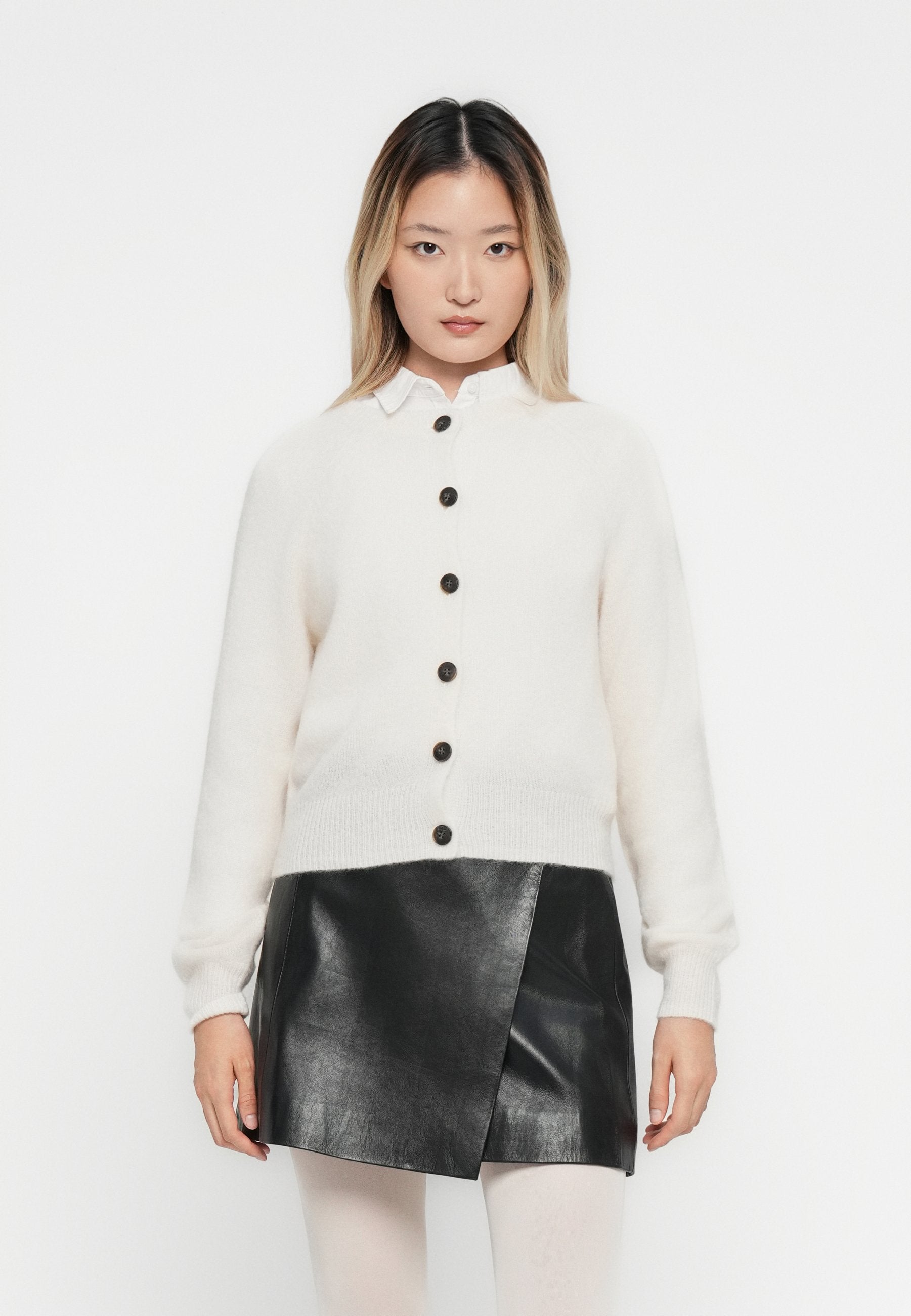 YAS Knitted YASJOHI WOOL BLEND