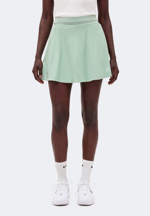 Nike Performance NIKECOURT ADVANTAGE ACE SKIRT REGULAR - Sports skirt - steam/white
