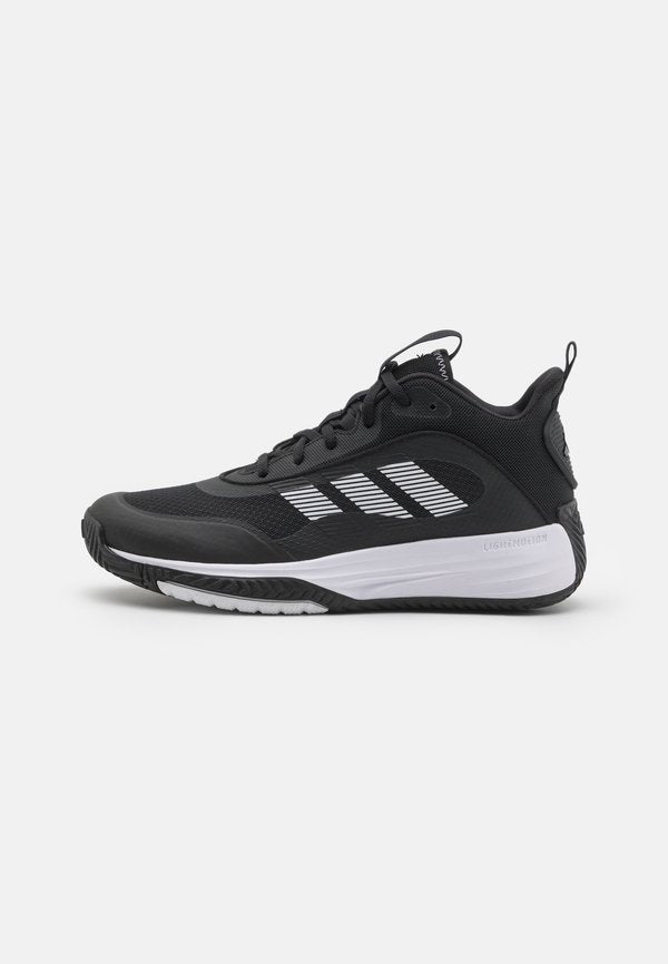 adidas Performance OWN THE GAME UNISEX - Basketball shoes - core black/footwear white