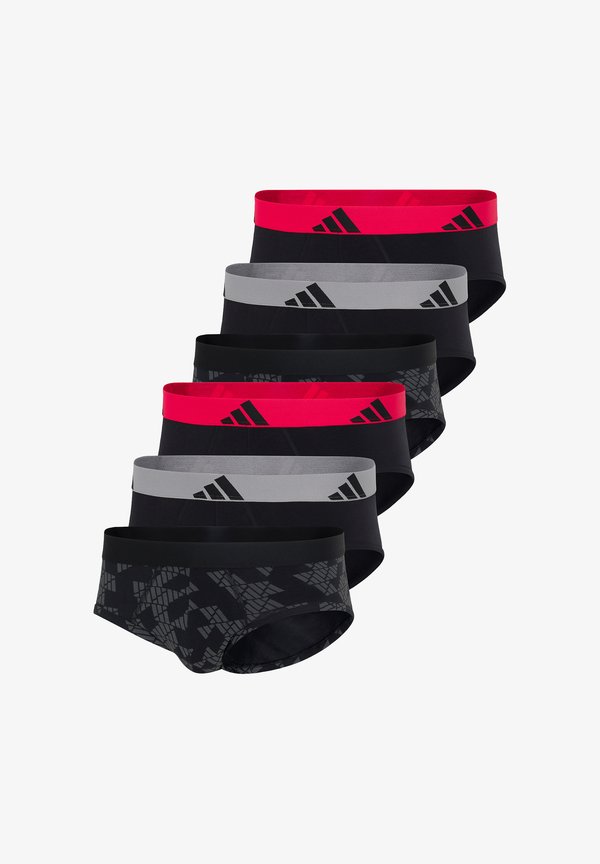 adidas Sportswear 6 PACK - Briefs - schwarz/multicolor