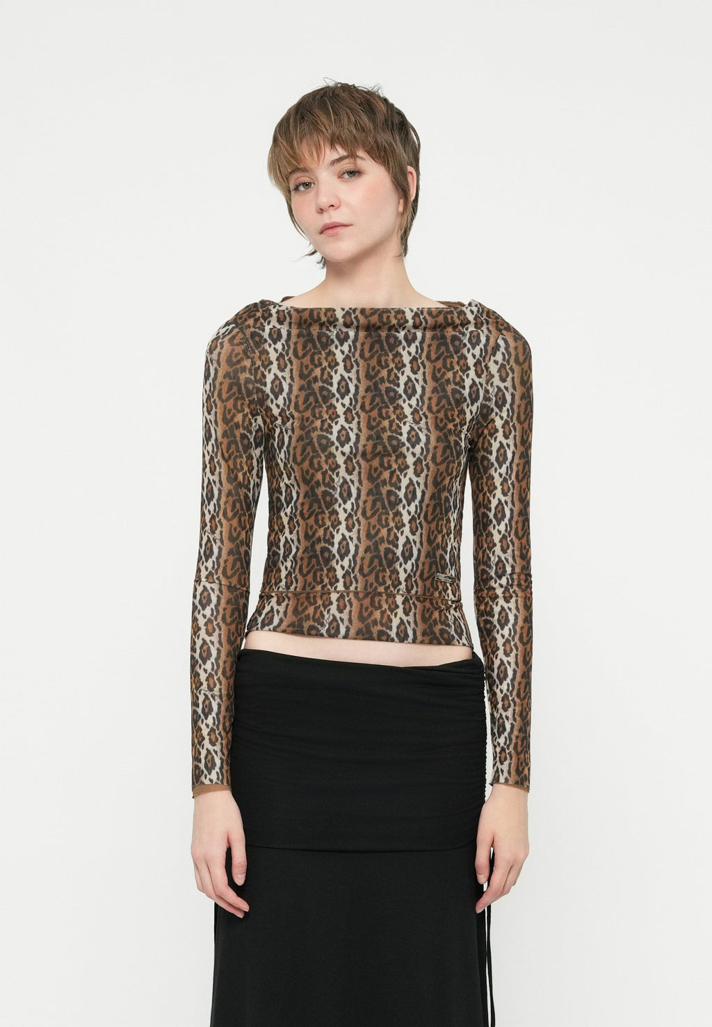 House of Sunny LEOPARD MULTI LAYERED LONG SLEEVE