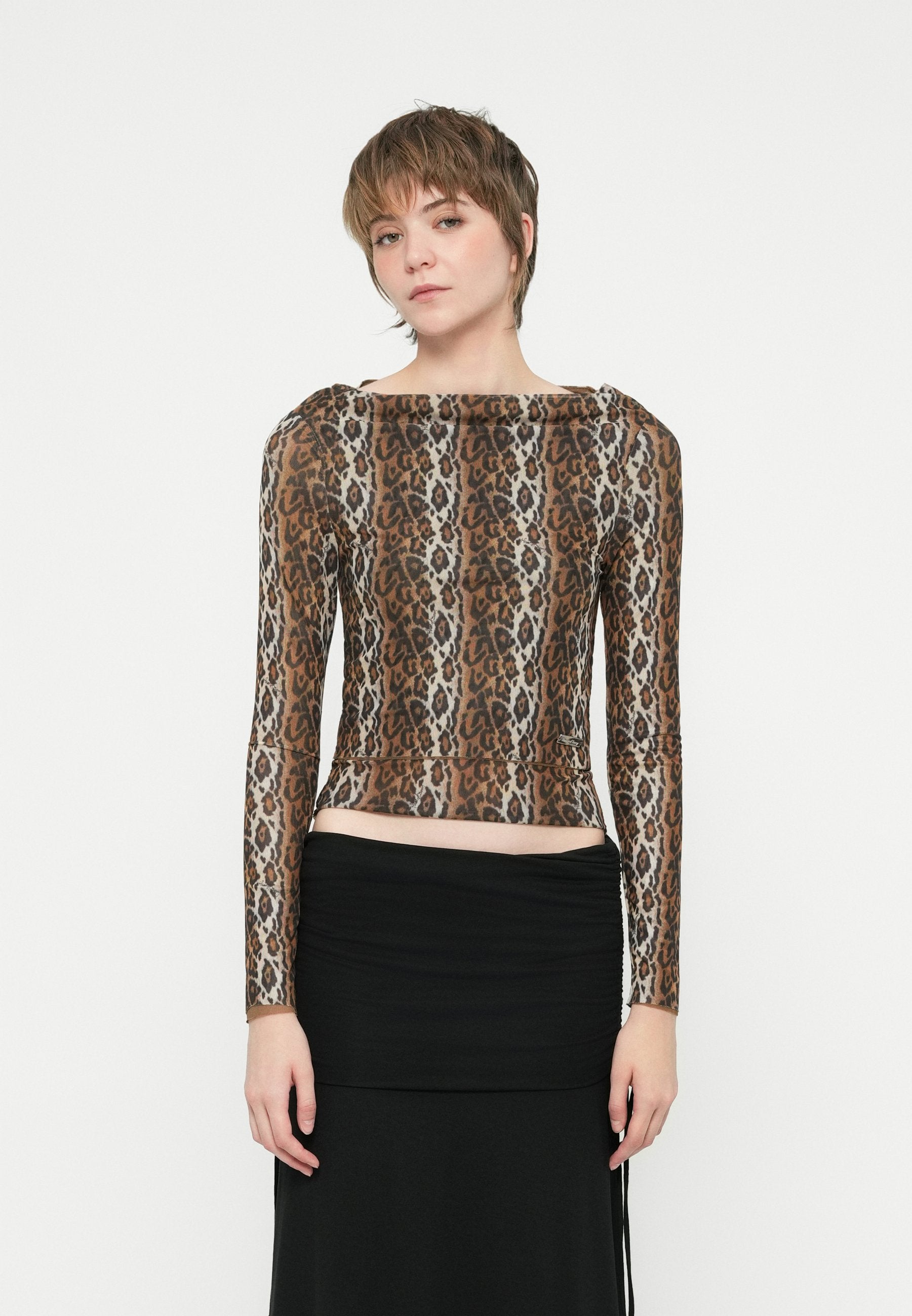 House of Sunny LEOPARD MULTI LAYERED LONG SLEEVE