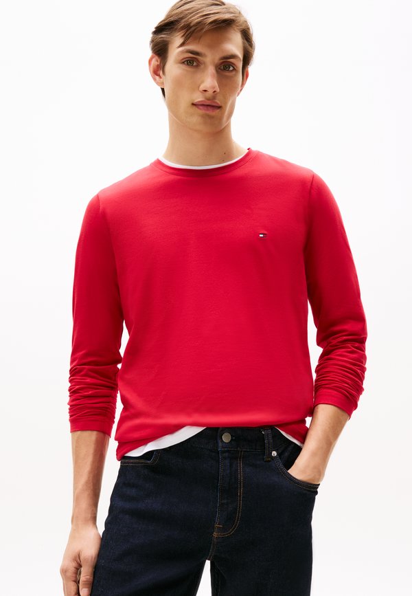 Tommy Hilfiger Long sleeved top - medium red