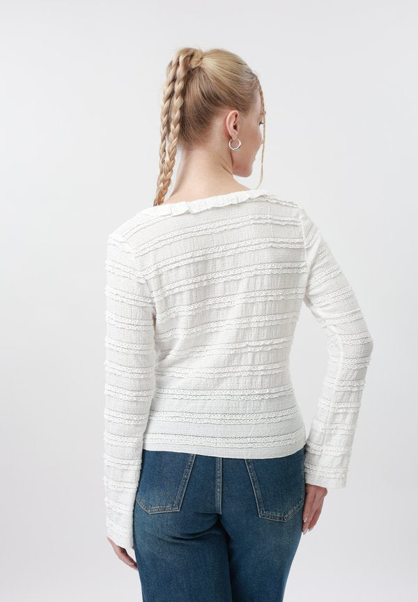 Even&Odd RUFFLE LACE TIE-UP