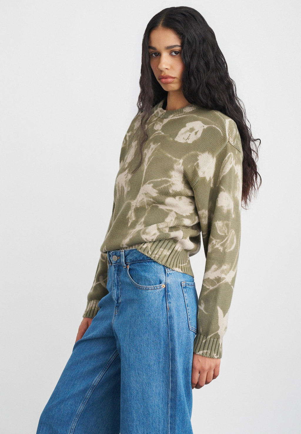 Obey Clothing LEAVES CREW SWEATER