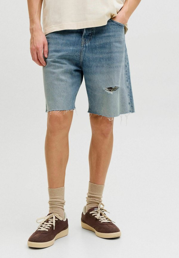 Jack & Jones LOOSE FIT SHORTS RELAXED FIT LOOSE FIT SHORTS - Denim shorts - blue denim