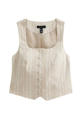 New Look STRIPED SCOOP NECK
