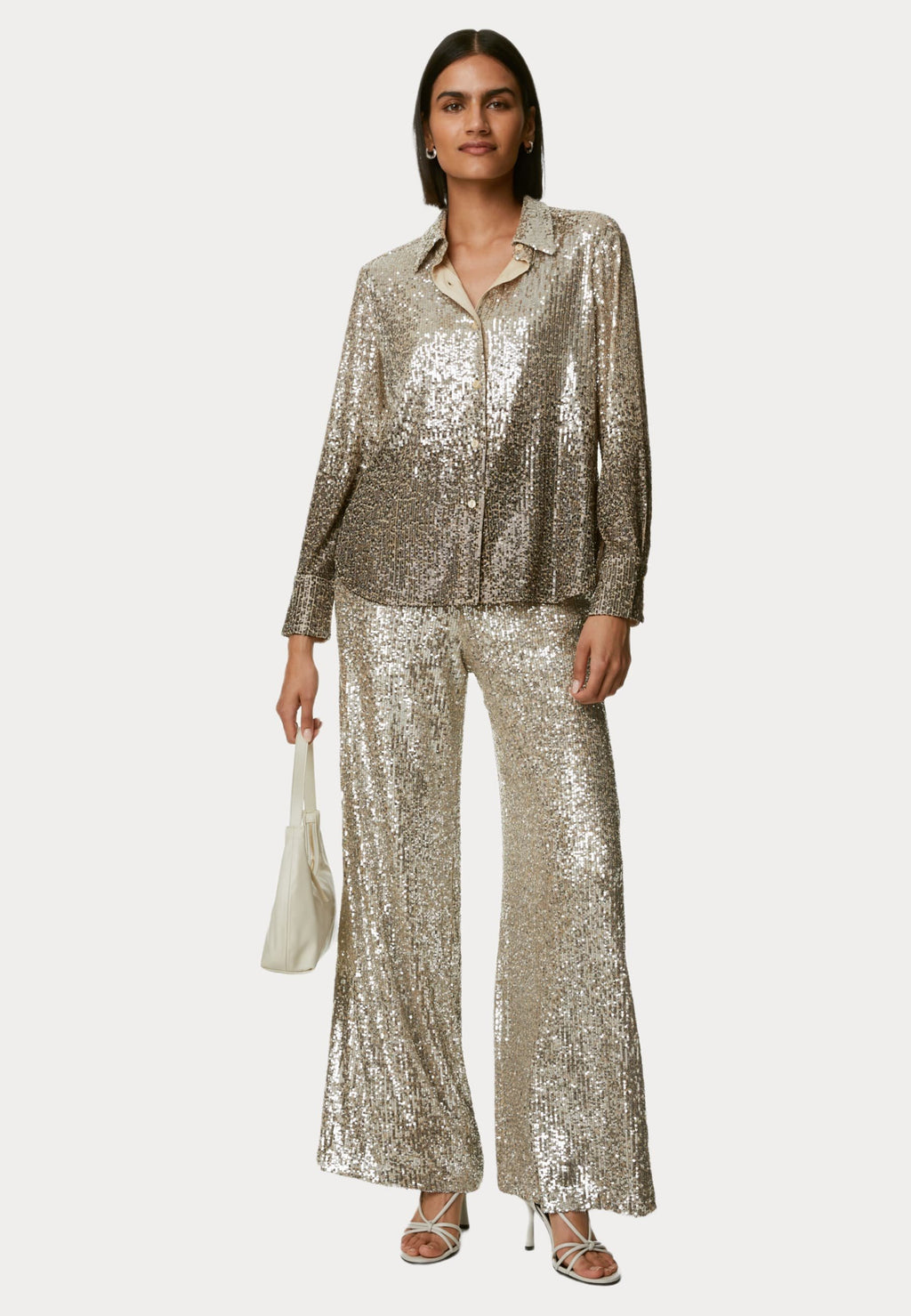 Marks & Spencer SEQUIN COLLARED