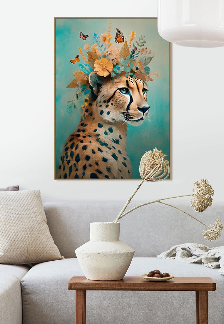 Orange Wallz FLOWER JAGUAR