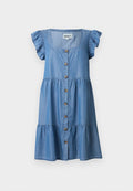 ONLY ONLPEMA DRESS  - Denim dress - medium blue denim