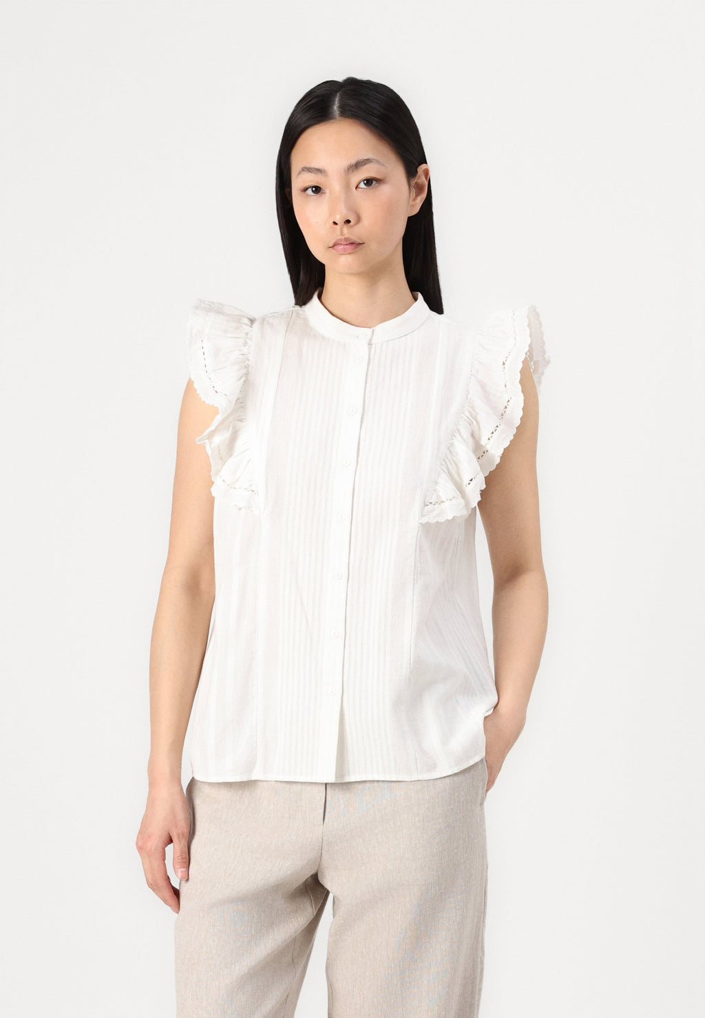 Selected Wide-leg tailored
