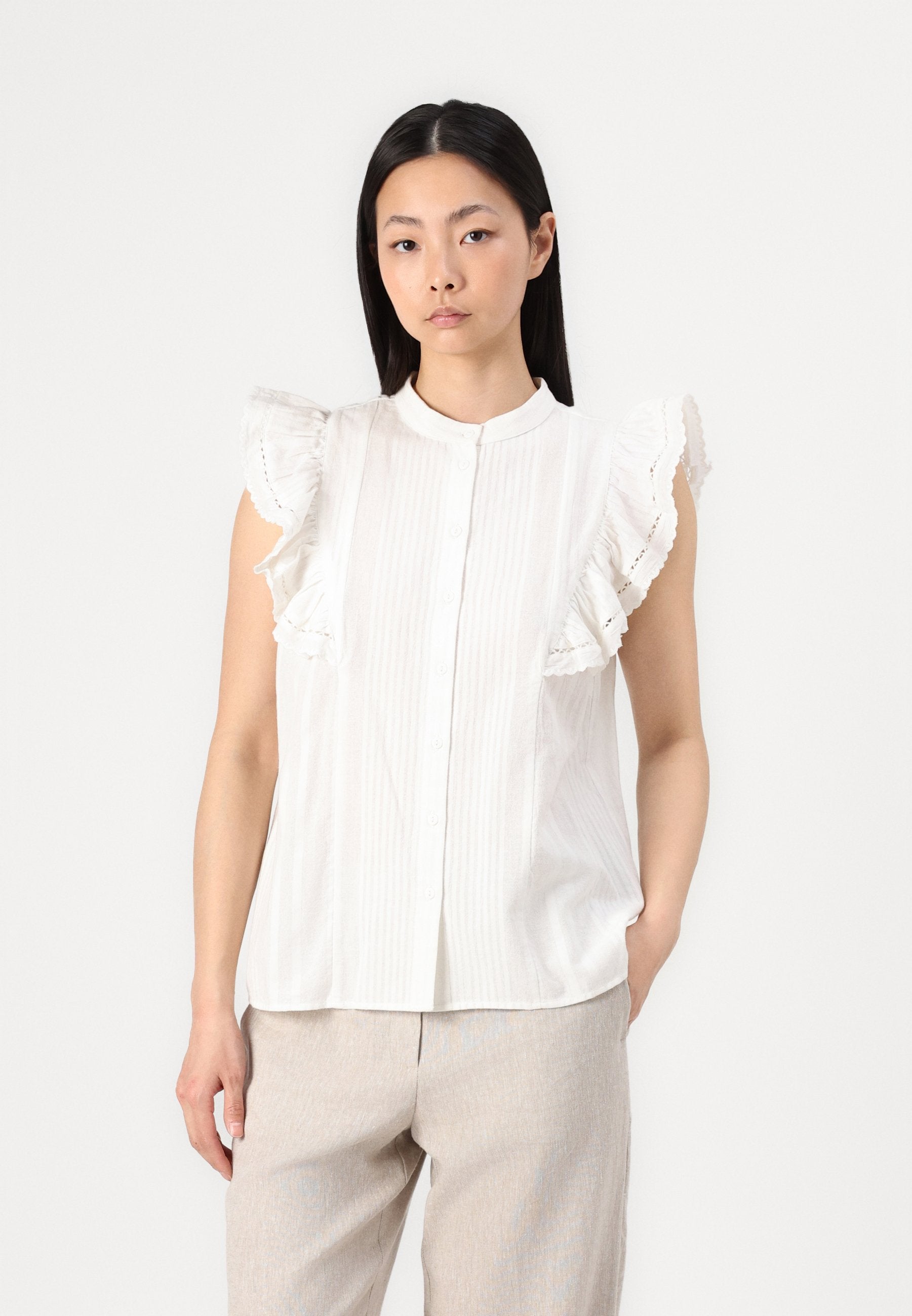 Selected Wide-leg tailored