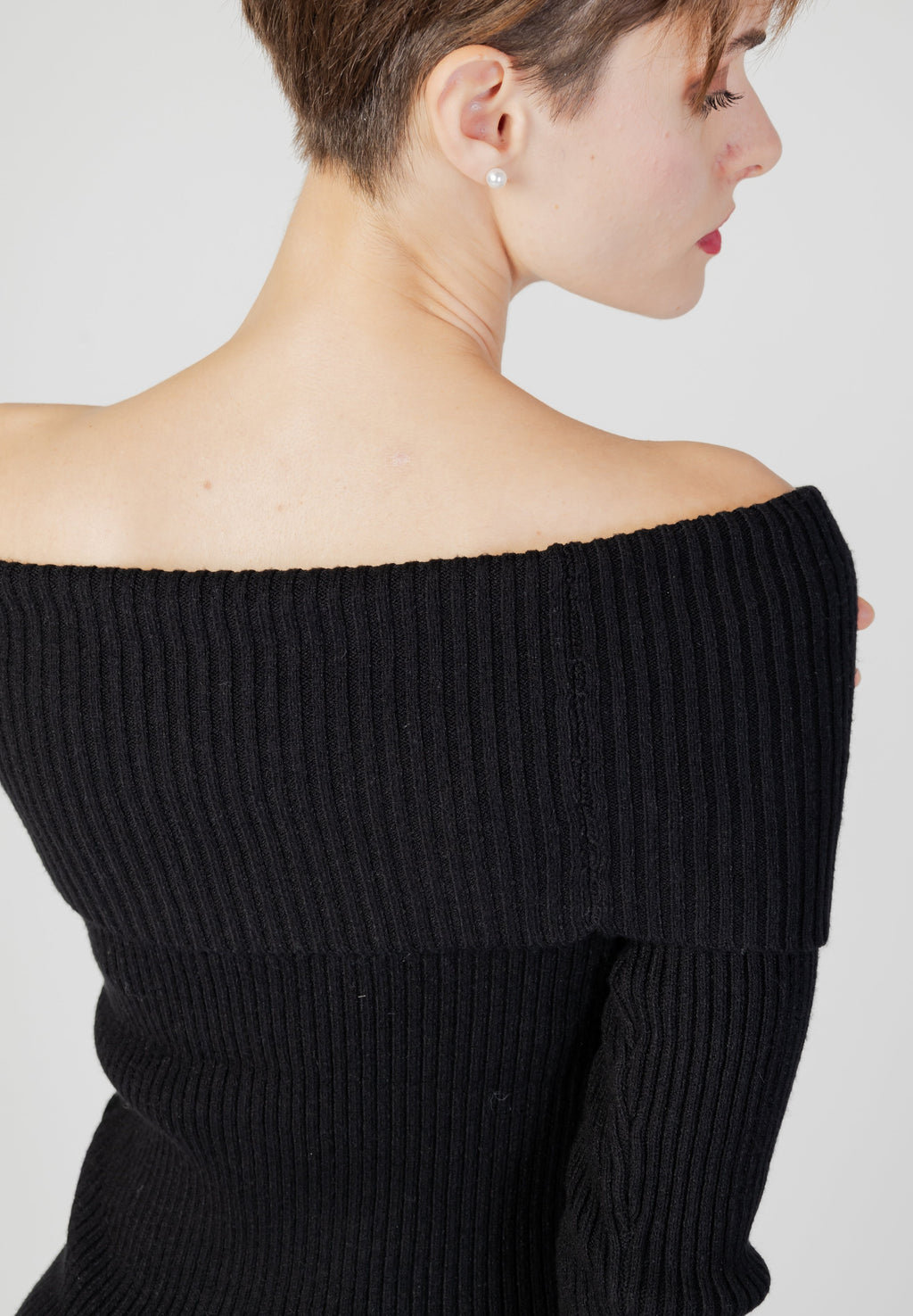 ONLY ONLKATIA LS OFF SHOULDER KNT NOOS