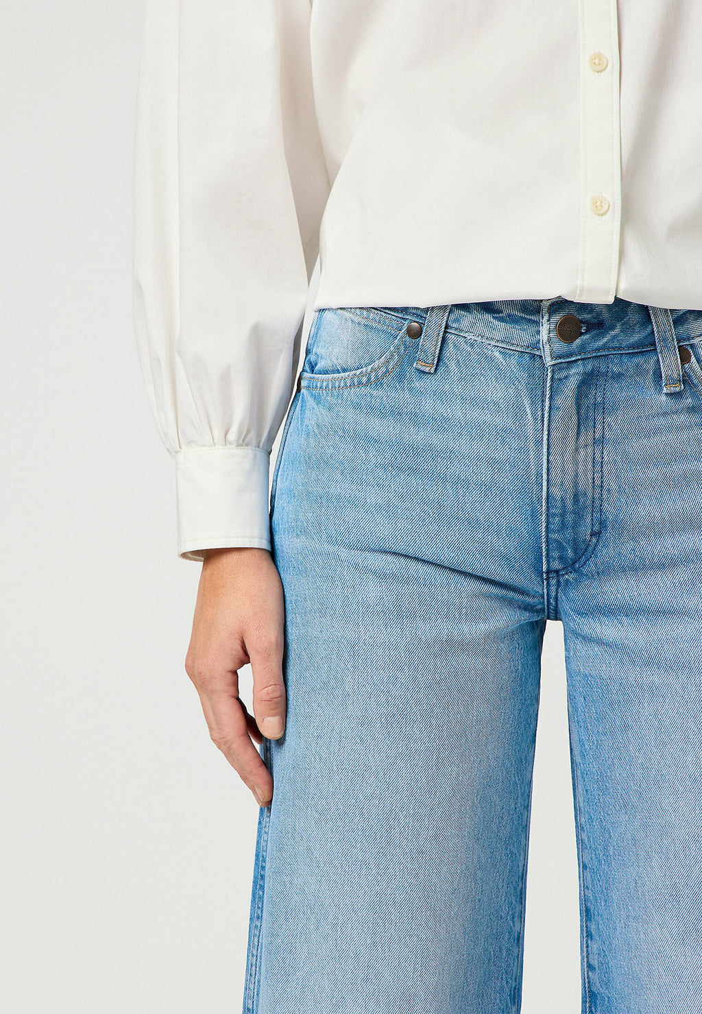 Wrangler 5-POCKET JEAN WORLD_WIDE FOR WOMENS - WIDE LEG FIT