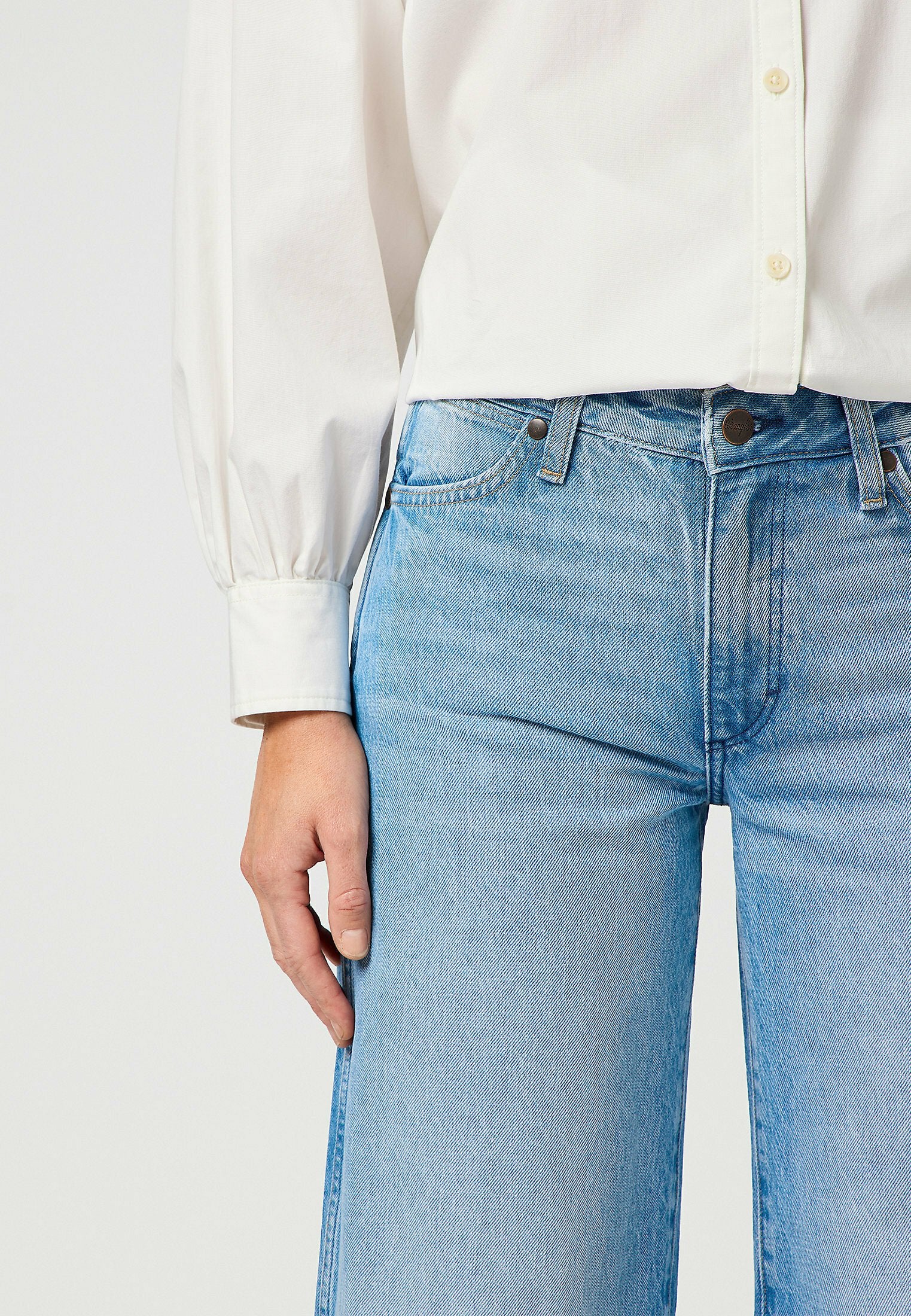 Wrangler 5-POCKET JEAN WORLD_WIDE FOR WOMENS - WIDE LEG FIT