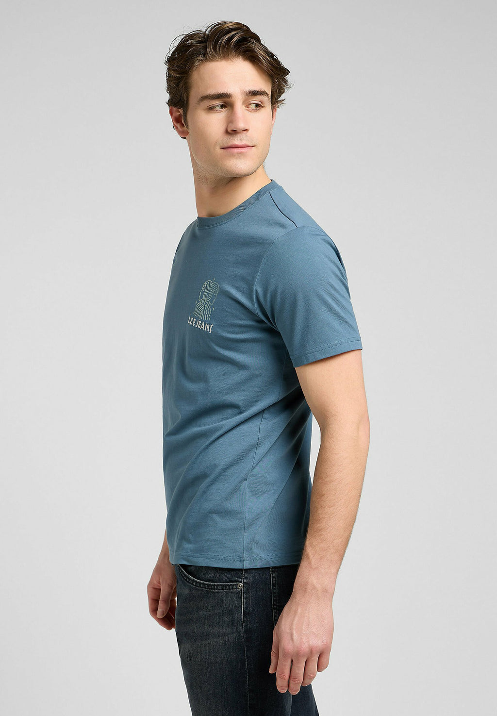 Lee SHORT SLEEVE ELEVATED LOGO REGULAR FIT