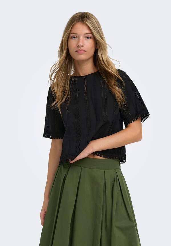 ONLY TOP ONLLIA TOP - Blouse - black