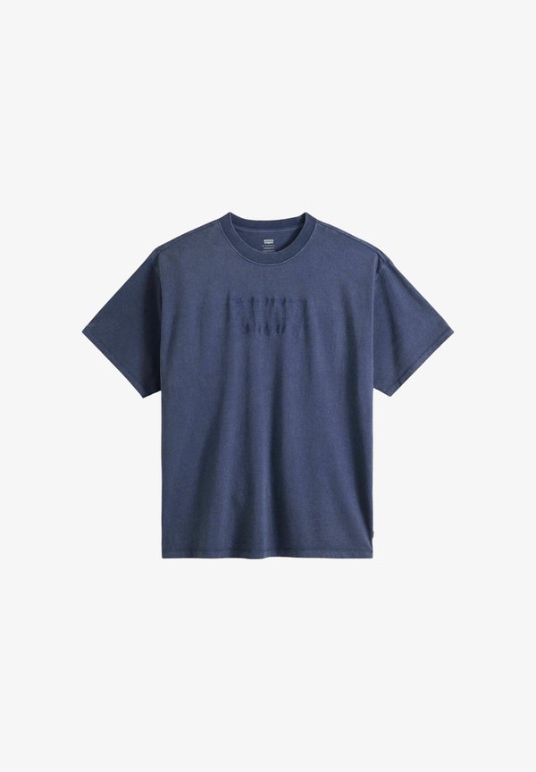 Levi's® VINTAGE FIT GRAPHIC TEE 501 BLUES VW WHI - Print T-shirt - grunge wash gr smoke-0409