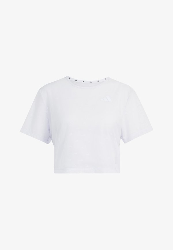 adidas Performance PrimeLift Essentials Boxy Mesh - Sports T-shirt - frozen purple