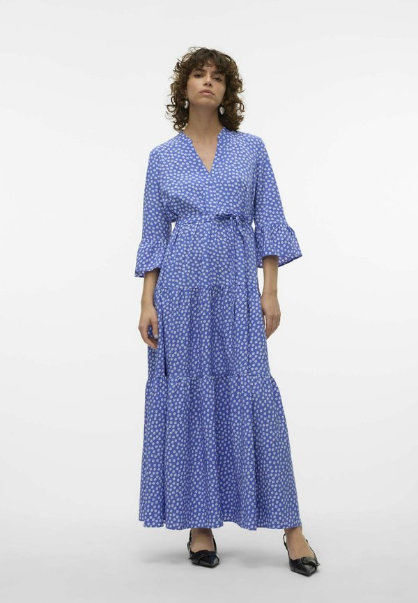 Vero Moda VMZERA Long - Maxi dress - wedgewood