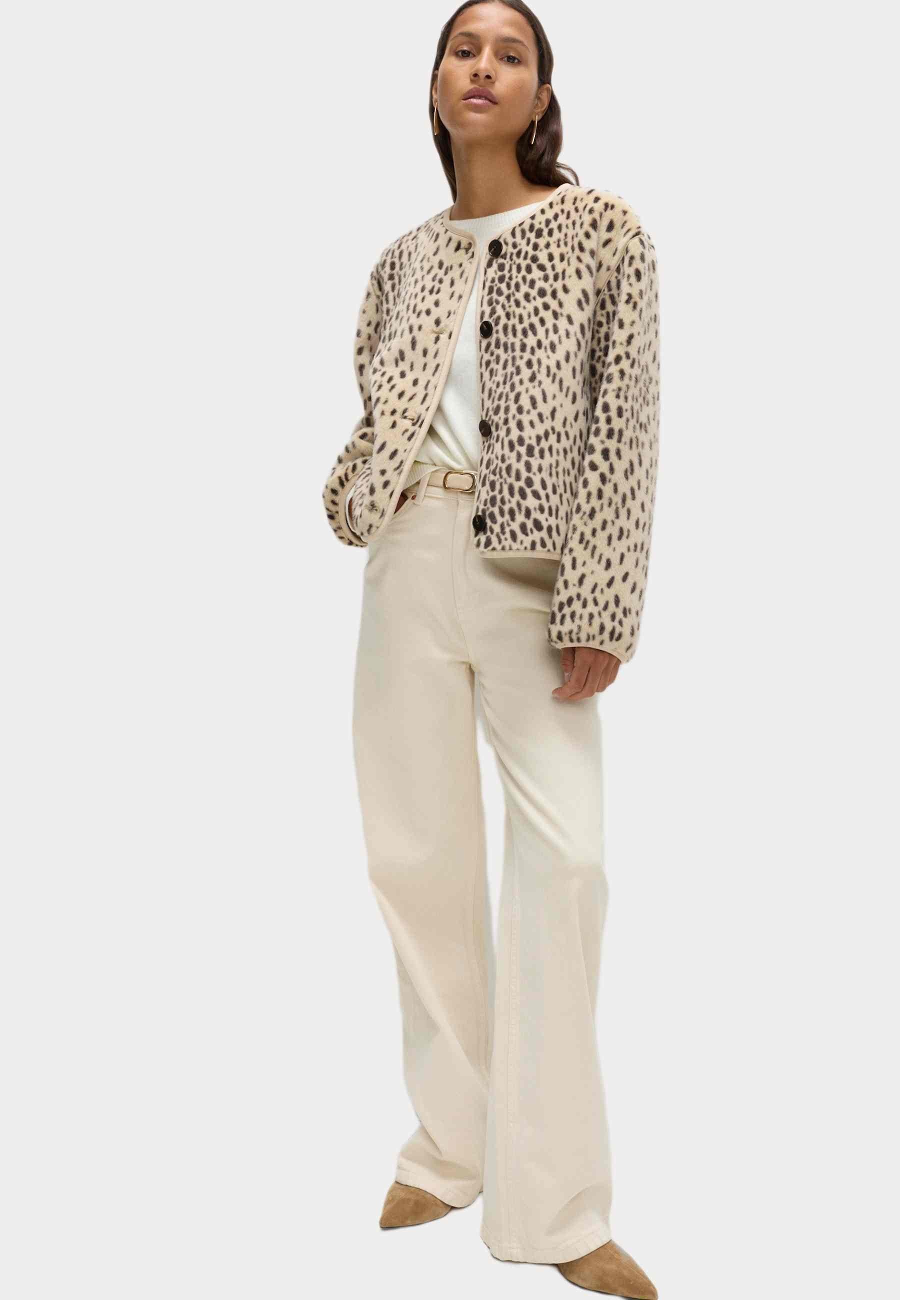 Marks & Spencer ANIMAL PRINT COLLARLESS