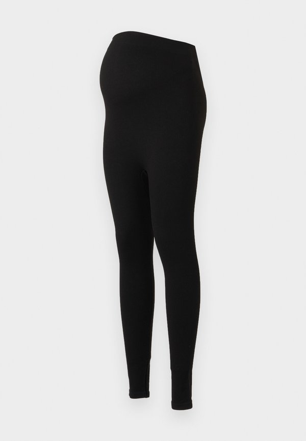 Vero Moda Maternity VMMISA SEAMLESS - Leggings - Trousers - black