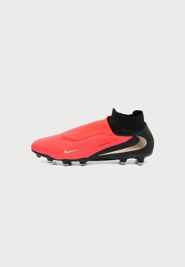 Nike Performance PHANTOM 6 HIGH PRO UNISEX - Firm-ground football boots - brt crimson/blur/black