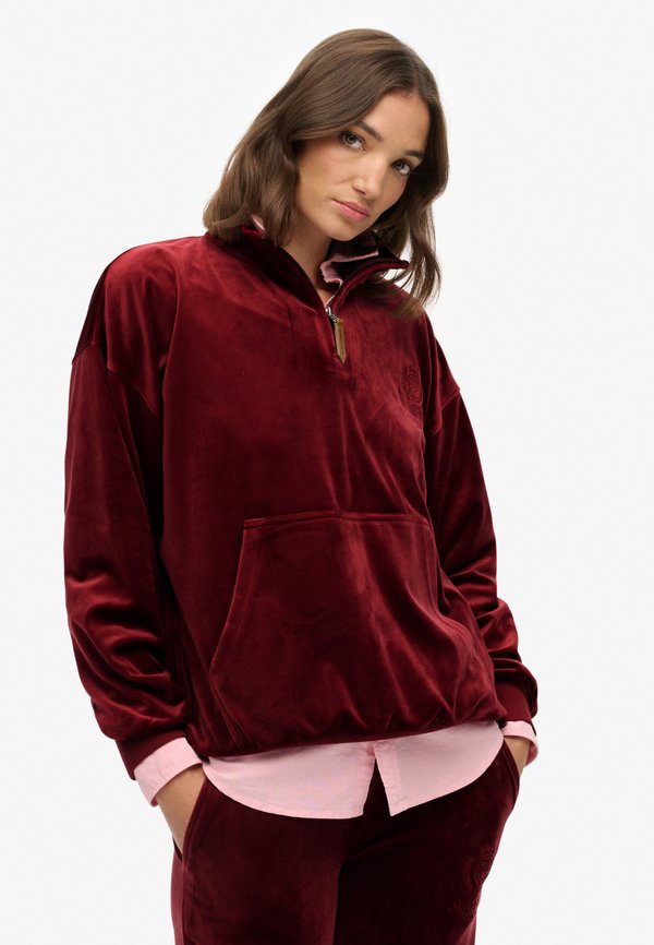 Superdry & Co COUNTRY QUARTER  - Sweatshirt - stanton red
