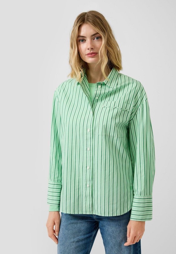 s.Oliver Button-down blouse - minze