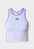 New Balance FAST DAYS FITTED CROP TANK - Top - daybreak