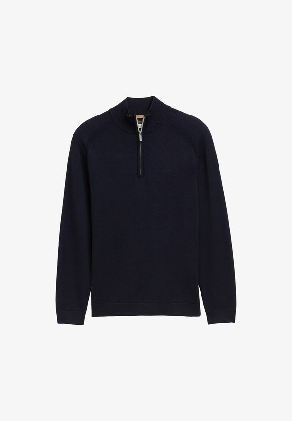 TOM TAILOR Jumper - knitted navy melange