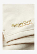 Superdry & Co ESSENTIAL LOGO - Tracksuit bottoms - light oat marl