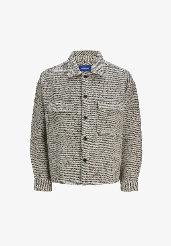 Jack & Jones Over Wide Fit - Light jacket - chocolate torte