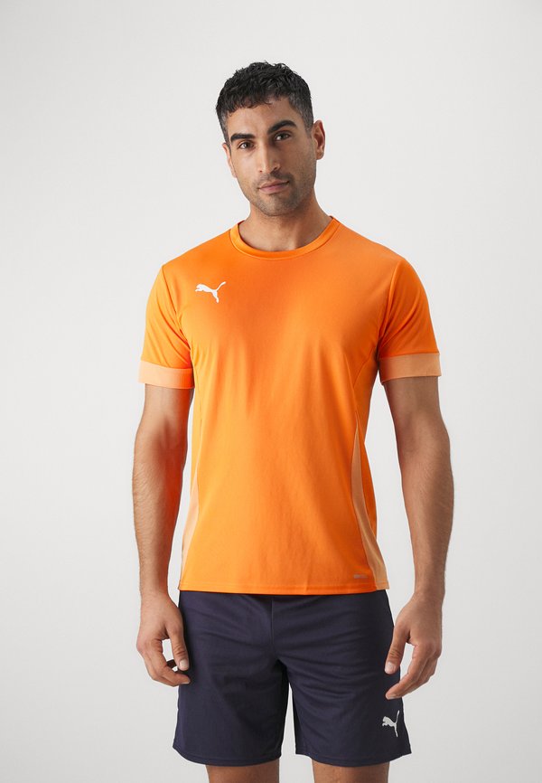 Puma TEAMGOAL MATCHDAY - Sports T-shirt - rickie orange/white/bright melon