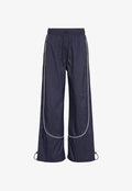 Calvin Klein Jeans CRINKLE RELAXED JOGGERS - Trousers - inkwell