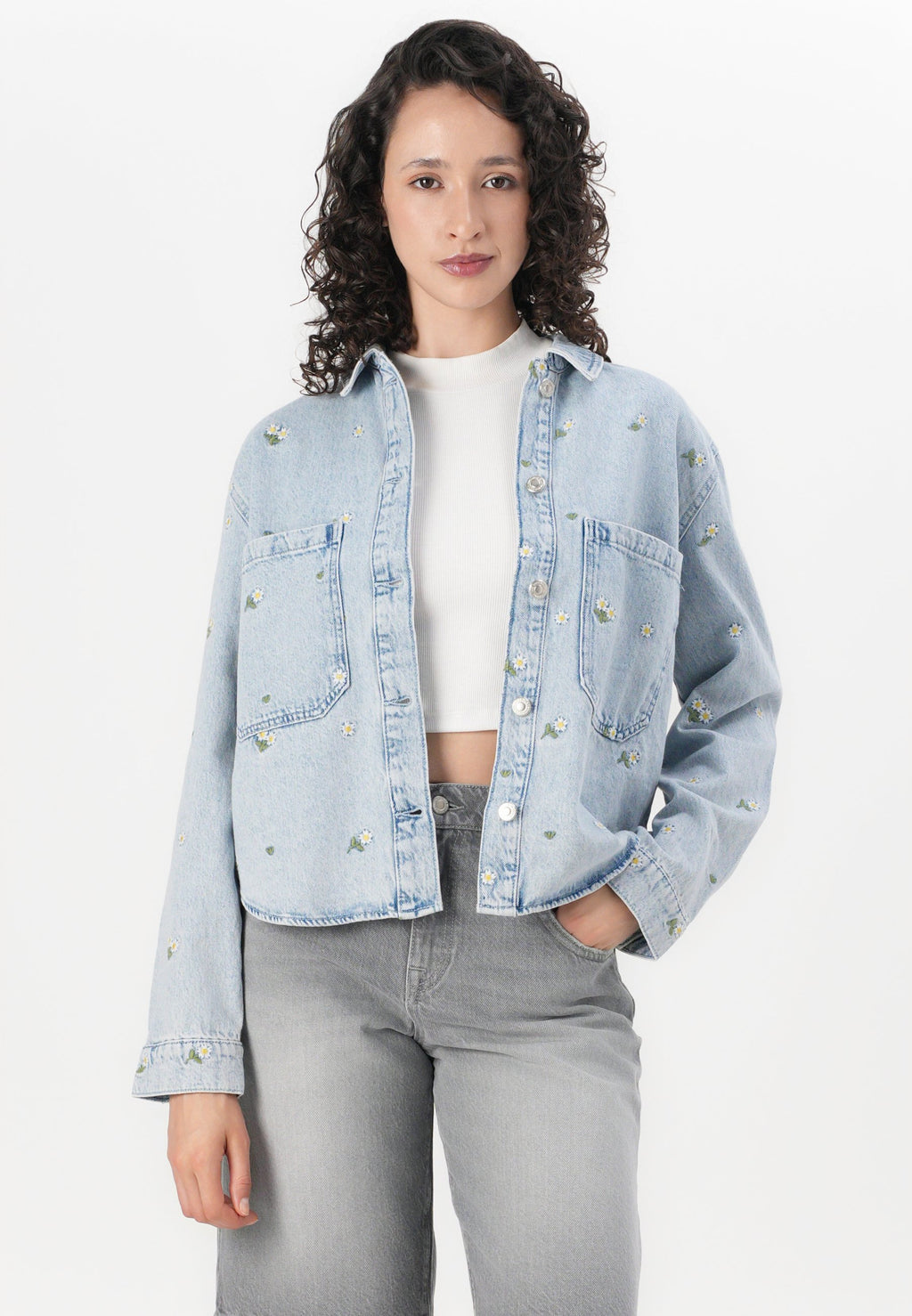 ONLY Denim ONLMATE mid waist gy fit