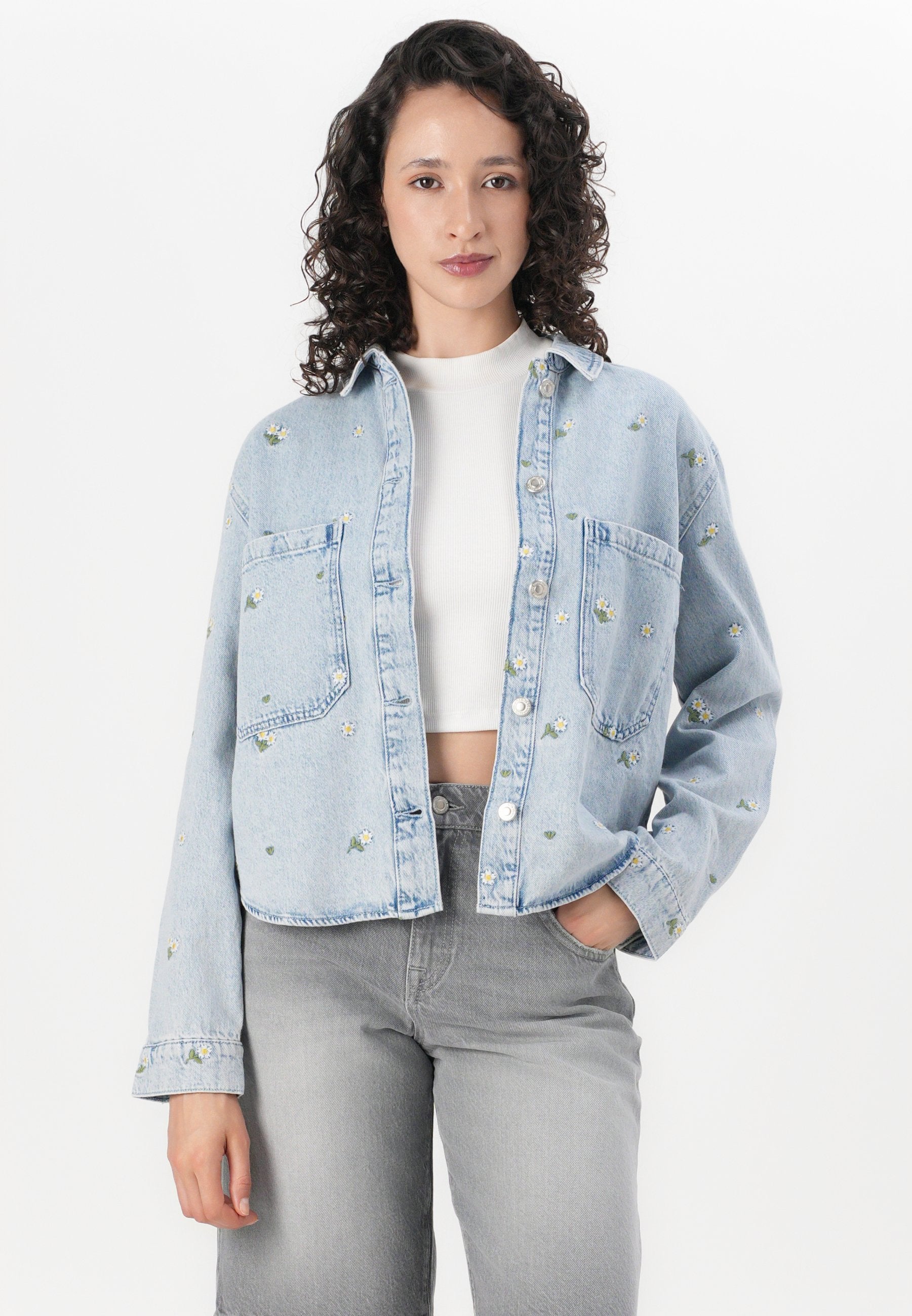 ONLY Denim ONLMATE mid waist gy fit