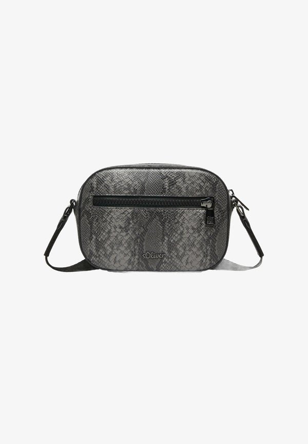 s.Oliver Camera bag - grau meliert