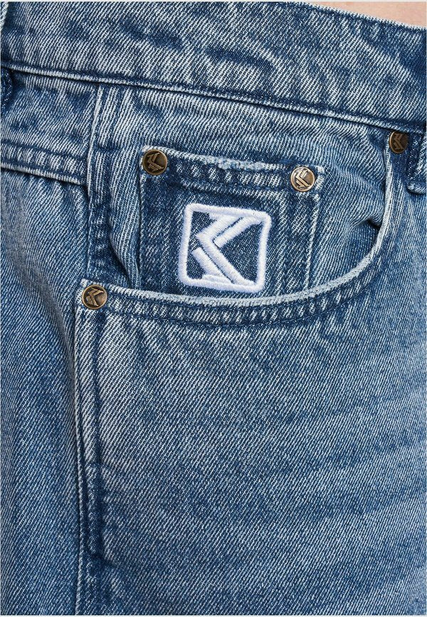 Karl Kani OG DISTRESSED GY FIVE POCKET DENIM