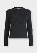 Tommy Hilfiger Jumper - dark grey heather