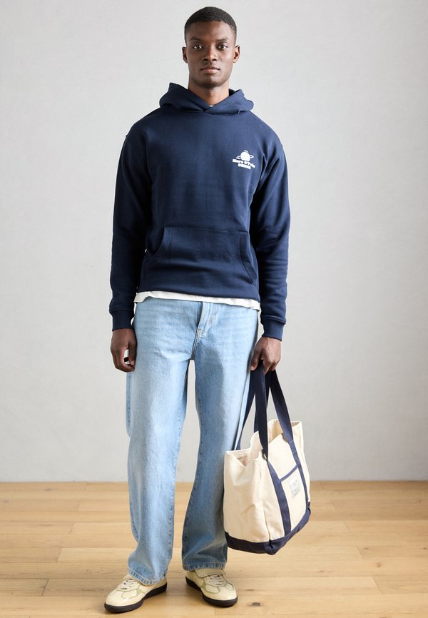 Marc O'Polo DENIM HOODIE PRINT RELAXED FIT